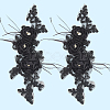 Flower Polyester Cloth Iron on/Sew on Patches DIY-WH20081-012A-7