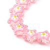 Transparent Glass Beads Strands LAMP-K037-07G-3