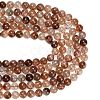 Natural Black Gold Rutilated Quartz Beads Strands G-L657-B02-12mm-5