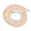 Electroplate Rondelle Glass Beads Strands GL-T021-2x2.5mm-17-19-2