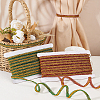 2 Cards 2 Colors Christmas Polyester Centipede Lace Ribbon OCOR-FH0001-20-5