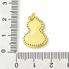 Rack Plating Brass Micro Pave Clear Cubic Zirconia Pendants KK-G501-14G-01-3