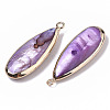 Natural Freshwater Shell Pendants SHEL-R047-03C-2