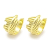 Brass Cuff Earrings EJEW-C104-056G-1