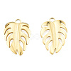 Ion Plating(IP) 201 Stainless Steel Pendants STAS-N098-252LG-1
