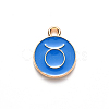Alloy Enamel Pendants ENAM-S124-01A-02C-2
