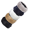 1Pc Faux Fur Fiber Yarn Warmer Headbands COHT-CY0001-01A-7