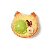 Cute Opaque Resin Cabochons LS-RESI-G106-02E-1