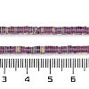 Electroplate Glass Beads Strands GLAA-B023-01A-12-4