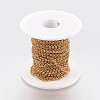 Ion Plating(IP) Handmade 304 Stainless Steel Rolo Chains STAS-P200-24G-2