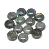 Natural Labradorite Cabochons G-T073-18-8mm-1