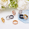 8Pcs 8 Styles Rhinestone Finger Rings Set RJEW-AN0001-19-7