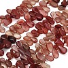 Gradient Color Natural Andesine Feldspar Beads Strands GG-CBA0C95-C01-02-1