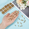 190Pcs 10 Styles Tibetan Style Alloy Beads TIBE-DR0001-01D-AG-3
