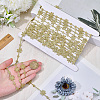 7.5Yards Polyester Lace Trims SRIB-GF0001-54D-3