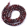 Natural Garnet Beads Strands G-E560-A18-2