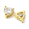 Valentine's Day Brass with Cubic Zirconia Pendants FIND-Z035-03B-2