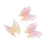 Two Tone Opaque Acrylic Cabochons OACR-C009-11A-1