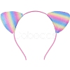 Cat Ear Cloth Hair Bands for Women PW-WG17332-02-1