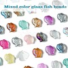 50Pcs 25 Styles Handmade Electroplate Glass Beads EGLA-YW0003-15-1