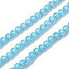 Cubic Zirconia Beads Strands G-G792-47-13B-1