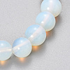 Synthetic Opalite Beaded Stretch Bracelets BJEW-Q692-47-10mm-2