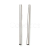 Brass Tube Beads LS-KK-Z045-04E-P-1