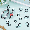 8Pcs Zinc Alloy Swivel Clasps FIND-SC0012-76B-3