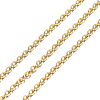 Brass Cable Chains X-CHC-034Y-G-NF-2