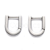 Tarnish Resistant 304 Stainless Steel Huggie Hoop Earrings STAS-H156-12A-P-1