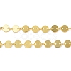 925 Sterling Silver Flat Round Link Chains STER-NH0001-27B-G-2