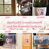 3 Sheets 3 Styles PVC Waterproof Decorative Stickers DIY-WH0404-146-7