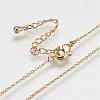 Brass Micro Pave Cubic Zirconia Pendant Necklaces NJEW-J051-19G-4