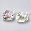 Luminous Handmade Lampwork Pendants LAMP-S189-02-B-4
