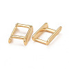 Eco-Friendly Brass Watch Band Clasps LS-KK-M225-34G-2