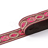 Ethnic Style Embroidery Polyester Ribbons SK-TAC0001-01-2