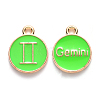Alloy Enamel Pendants LS-X-ENAM-S124-01A-06I-1