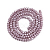 Electroplate Glass Beads Strands EGLA-A044-P2mm-A13-3