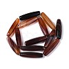 Dyed Natural Agate Beads Strands G-T144-54A-01-2