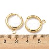 201 Stainless Steel Huggie Hoop Earring Findings STAS-P283-01Y-G-3