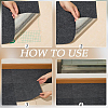 12Pcs Square Self-adhesion Polyester Carpet Tape DIY-CN0003-45C-5