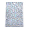 Glitter Holographic Star Plastic Packaging Yin-yang Resealable Bags OPP-N002-02C-1