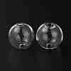 Handmade Two Holes Blown Glass Globe Beads FIND-WH0104-03D-1