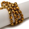 Electroplate Glass Beads Strands EGLA-D017-7x5mm-3-2