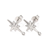 304 Stainless Steel Stud Earrings STAS-K291-13B-P-1