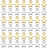 200Pcs 2 Colors Alloy Charms FIND-SC0023-74-7
