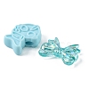 Opaque & Transparent Acrylic Beads MACR-YW0002-01E-2