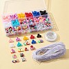 DIY Candy Color Bracelet Making Kit DIY-FS0003-47-5