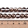 Baking Paint Transparent Glass Beads X1-DGLA-N011-8mm-09-4