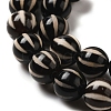 Tibetan Style dZi Beads Strands TDZI-NH0001-A01-02-3